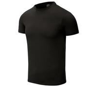 Helikon Organic Cotton T-Shirt Slim Mens Gym Sport Casual Athletic Plain Black