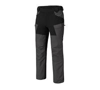 Helikon-Tex HOP Hybrid Outback Tactical Pants - DuraCanvas - VersaStretch - Outdoors, Hiking, Law Enforcement, Work Pants, Ash Grey / Black, 32W x 32L