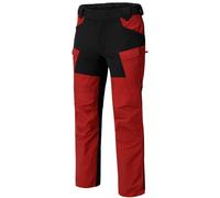 Helikon-Tex HOP Hybrid Outback Tactical Pants - DuraCanvas - VersaStretch - Outdoors, Hiking, Law Enforcement, Work Pants, Crimson Sky / Black, 32W x 36L