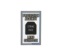 Helikon Lead Overdose PVC Morale Patch - White