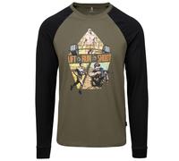 Helikon-Tex Lift, Run, Shoot Long Sleeve T-shirt - Olive Green/Black