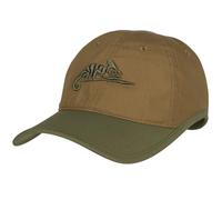 Helikon-Tex Men's Logo Cap Polycotton Ripstop Coyote/Olive Green A, Green, Universal