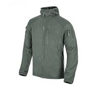Helikon Alpha Hoodie Grid Fleece - Shadow Grey