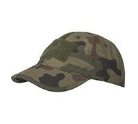 Helikon-Tex Folding PolyCotton Rip-Stop Cap with Velcro - wz.93 Pantera PL Woodland