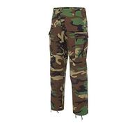 Helikon-Tex Men's BDU Mk2 Trousers US Woodland Size L Reg (EU) / W34 / L32 (US)
