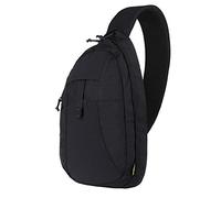Helikon-Tex Mens EDC SLING BACKPACK with Buckled pocket on the front for outdoors One Size Black