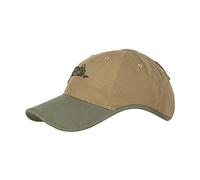Helikon-Tex Men's Logo Cap, Polycotton Ripstop Logo Cap Polycotton Ripstop Olive Green/Adaptive Green A