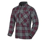 Helikon-Tex Men's MBDU Flannel Shirt Ruby Plaid Size XXL