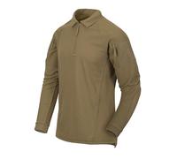 Helikon-Tex Range Long Sleeve Polo Shirt - Coyote