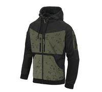 Helikon-Tex Men's Rogue Hoodie Full Zip Black/Desert Night Camo Size M