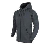Helikon-Tex Men's Hoodie Urban Tactical Hoodie Lite Full Zip Security Police Grey XXL