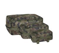 Helikon-Tex Pakcell Set Organiser - Lightweight Polyester Storage Bag - Zipper - S,M,L - 3 Pieces