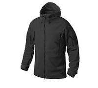 Helikon-Tex Men's Jacket PATRIOT Double Fleece Reinforced Elbows Black M/Regular