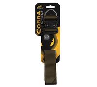 Helikon-Tex Patrol Line, Cobra Tactical D-Ring Belt FX45 Olive Green, Up to 44 Pants Size / 55" Belt Length