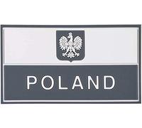 Helikon-Tex POLISH BANNER PATCH (90 X 50 MM) - PVC GREY