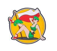 Helikon-Tex Polish Girl PVC Morale Patch - Yellow