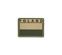Helikon-Tex POLISH SUBDUED FLAG PATCH POLAND - PVC KHAKI