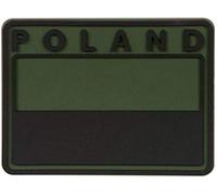 Helikon-Tex POLISH SUBDUED FLAG PATCH POLAND - PVC OLIVE GREEN