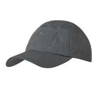 Helikon PolyCotton Rip-Stop Baseball Cap plus velcro - Shadow Grey