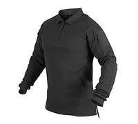 Helikon Range Polo Shirt Long Sleeve - Black