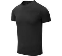 Helikon Organic Cotton T-Shirt Slim Mens Gym Sport Casual Athletic Plain Black