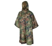 Helikon-Tex U.S. Army Model Poncho Waterproof Tactical Rain Gear Woodland Camo