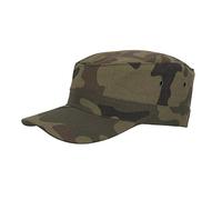 Helikon-Tex Unisex Combat Cap - Polycotton Ripstop - PL Woodland Combat Cap - Polycotton Ripstop, Unisex_Adult, Combat Cap - Polycotton Ripstop - PL Woodland, Woodland, Standard Size
