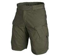 Helikon UTS 11" PolyCotton Rip-Stop Shorts - Olive Green