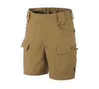Helikon-Tex Urban Tactical Shorts for Men, 6 Inches, Lightweight, Breathable, Cargo Shorts for Military, Police, Hiking, and Hunting, Coyote, M