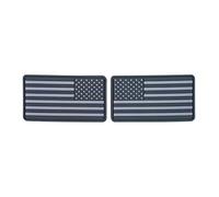 Helikon-Tex USA LARGE FLAG PATCH (SET - 2PCS.) - PVC GREY