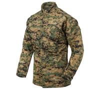 Helikon-Tex USMC PolyCotton Twill Military Combat Shirt - Marpat USMC Digital Woodland