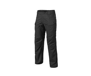 Helikon-Tex UTP Urban Tactical Pants - Polycotton Canvas - Lightweight for Military, Outdoors, Hiking, Army, Work Pants, Black, 36W x 34L
