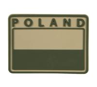 Helikon-Tex POLISH SUBDUED FLAG PATCH POLAND - PVC KHAKI
