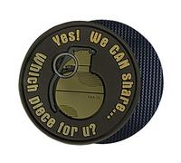 Helikon-Tex 'WE CAN SHARE' GRENADE PATCH - PVC U.S. BROWN