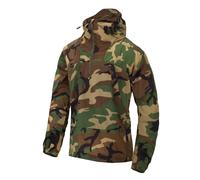 Helikon-Tex WINDRUNNER Anorak Jacket Adjustable Bottom Hood Woodland Camo