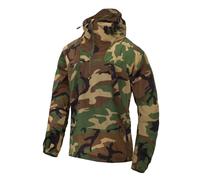 Helikon-Tex Windrunner Hooded Anorak Jacket Woodland Camo
