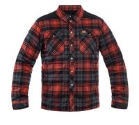 Helikon Winter Warden Long Sleeve Shirt - Slate Crimson Plaid