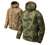 Helikon-Tex Wolfhound Hoodie Reversible Jacket - Mitchell Camo Leaf/Mitchell Camo Clouds