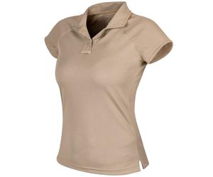 Helikon-Tex Women's UTL TopCool Lite Thermoactive Polo Shirt - Khaki