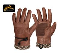 Leather Gloves Helikon-Tex Ranger Winter Full Finger Protective Cowhide US Brown