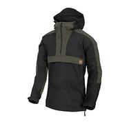 Helikon-Tex WOODSMAN ANORAK JACKET - DuraCanvas Black/Taiga Green L/Regular