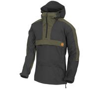 Helikon-Tex Woodsman Anorak Jacket Mens Breathable Outdoor Black Taiga Green