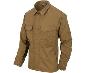 Helikon-Tex Woodsman Long Sleeve Shirt - Coyote/Taiga Green