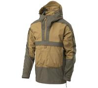 Helikon Tracer Anorak Jacket Mens Hooded Hiking Coat Coyote/Taiga Green