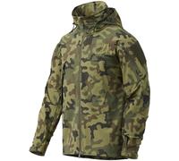 Helikon Trooper MK2 Jacket Mens Soft-Shell Hooded Windproof Woodland Camo
