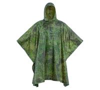 Helikon-Tex Poncho Ripstop Hooded Waterproof Mens Outdoor PenCott WildWood Camo