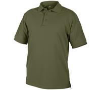 Helikon Urban Tactical Line Mens Polo Shirt Short Sleeve Army Hiking Olive Green