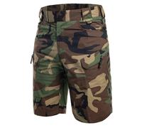 Helikon UTS 8,5" PolyCotton Rip-Stop Shorts - US Woodland