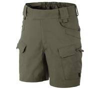 Helikon UTS PolyCotton Stretch Rip-Stop Shorts 6" - Olive Green