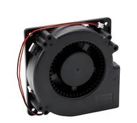 Helilyco 12032 Double Ball Blower Fan 120x120x32mm DC 5V/12V/24V 15W High Airflow Cooling Fan Server Cabinet for RV Refrigerator DIY Ventilation